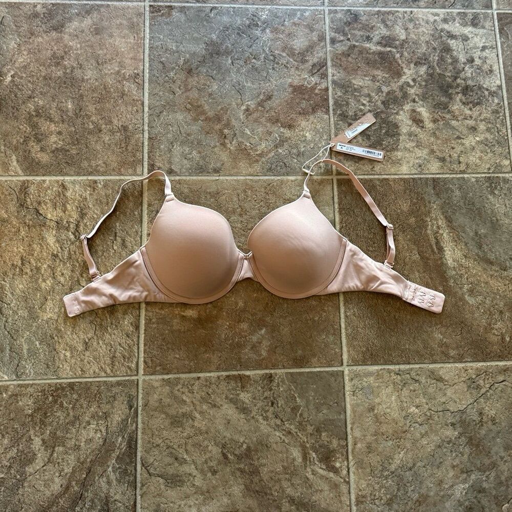Skims Fits Everybody T-shirt Demi Bra Clay 32DD